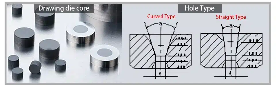 Correct polycrystalline wire drawing die selection